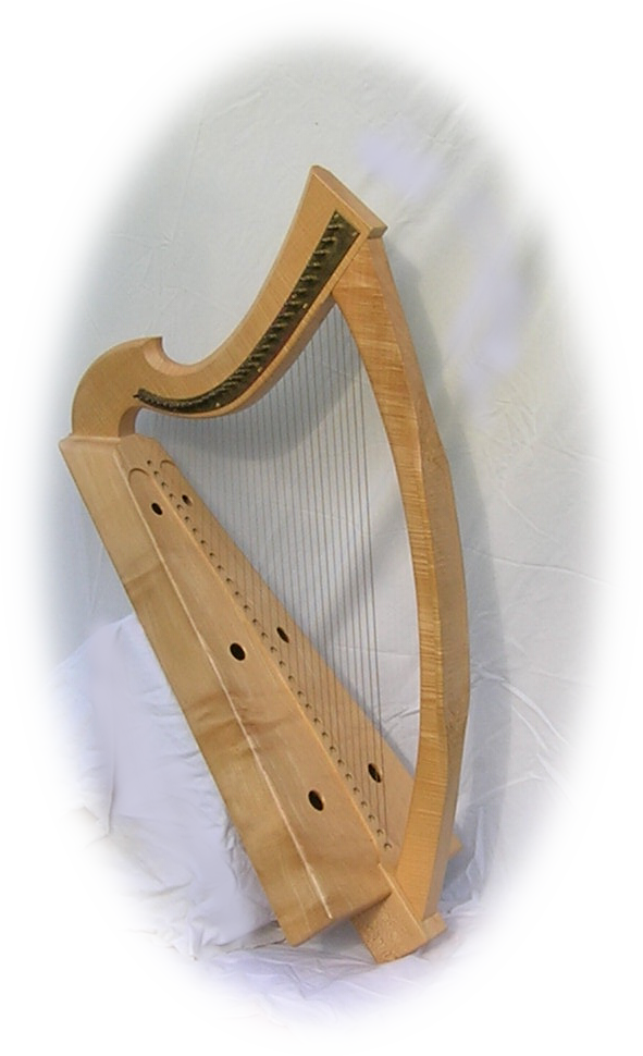 wire strung harp